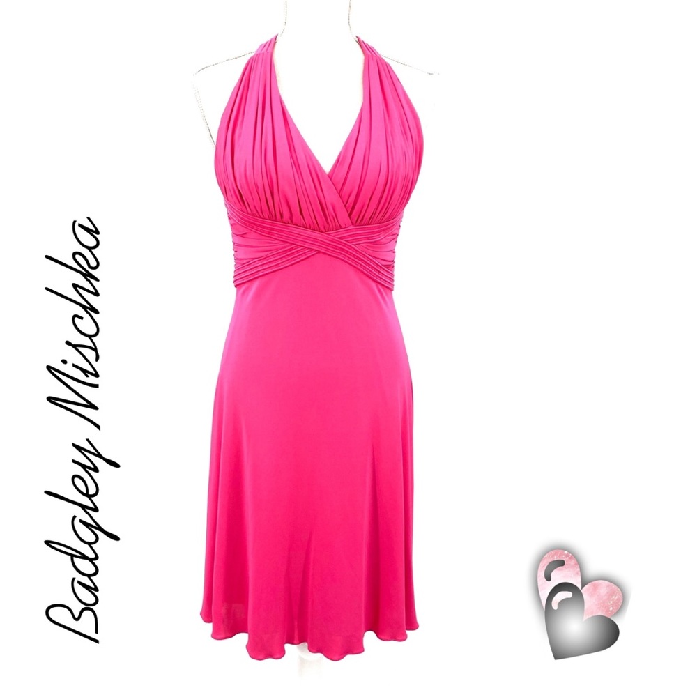 Badgley Mishka empire waist pink Dress 🌷🌷🌷